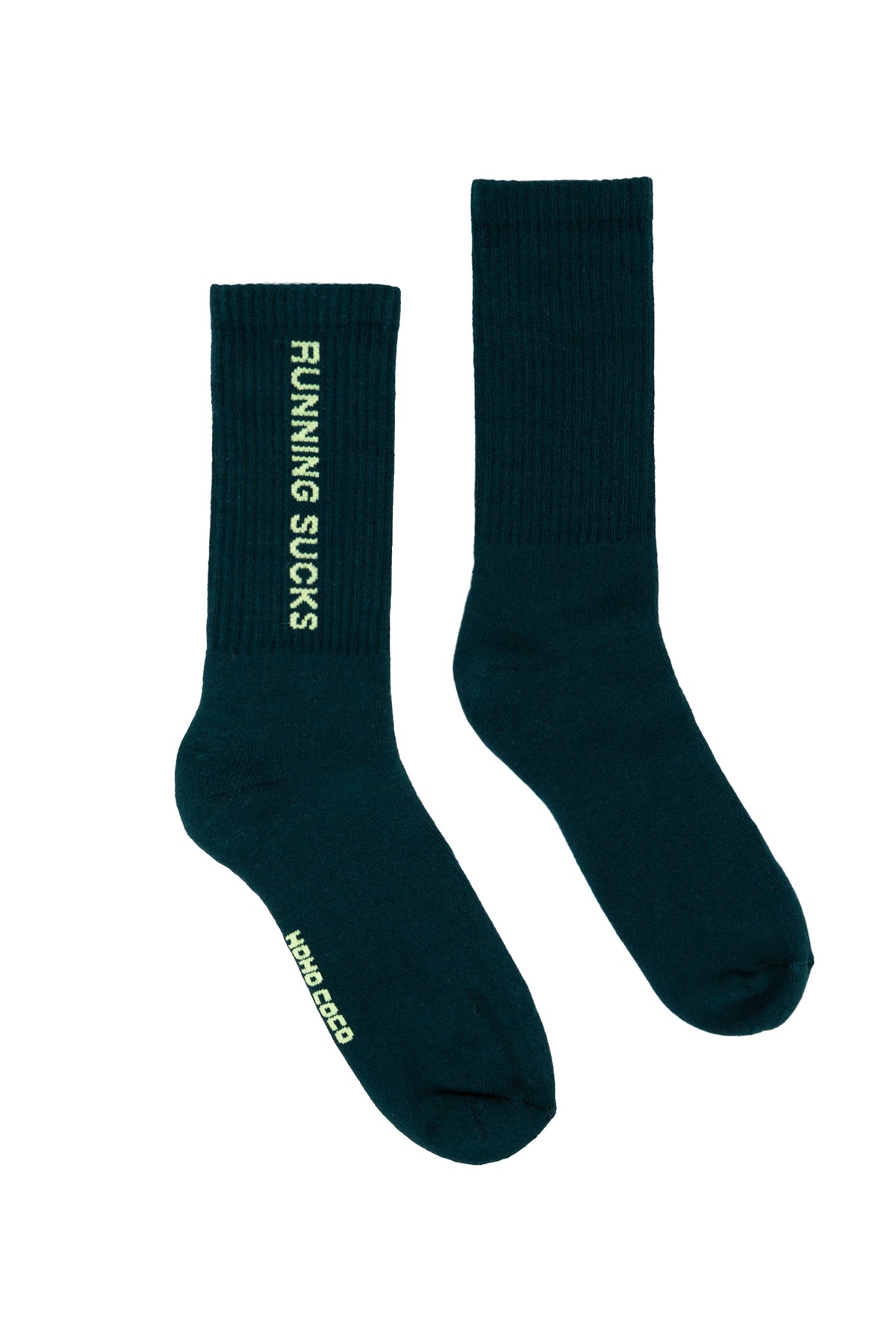 Running Sucks socks by HO HO COCO