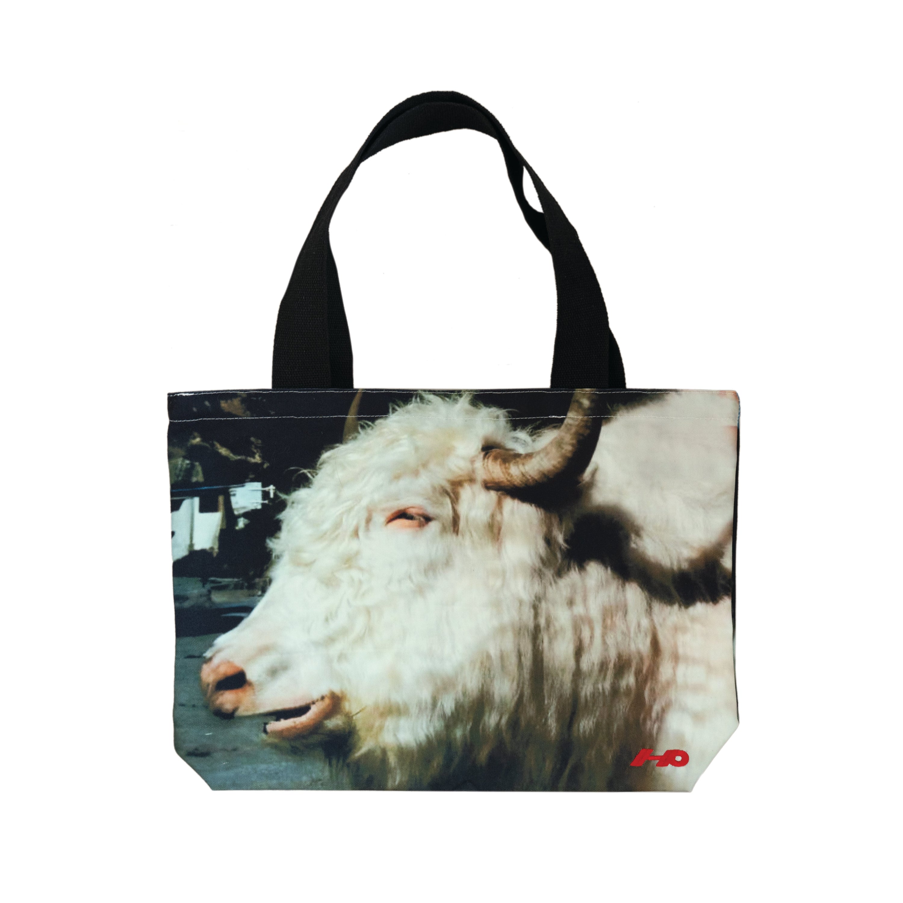 Cow tote bag by HO HO COCO