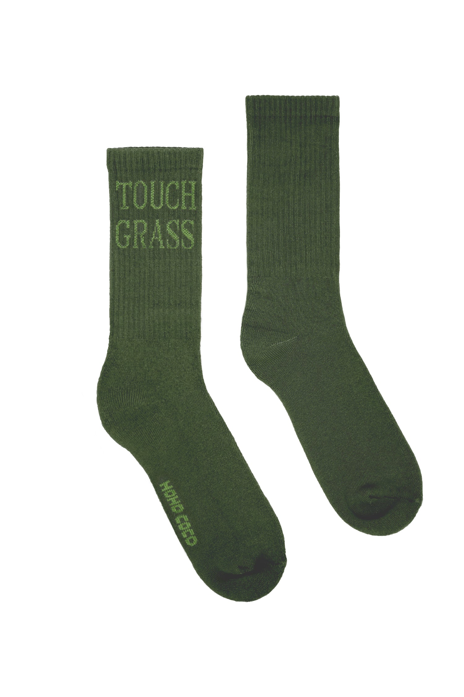 TOUCH GRASS SOCKS