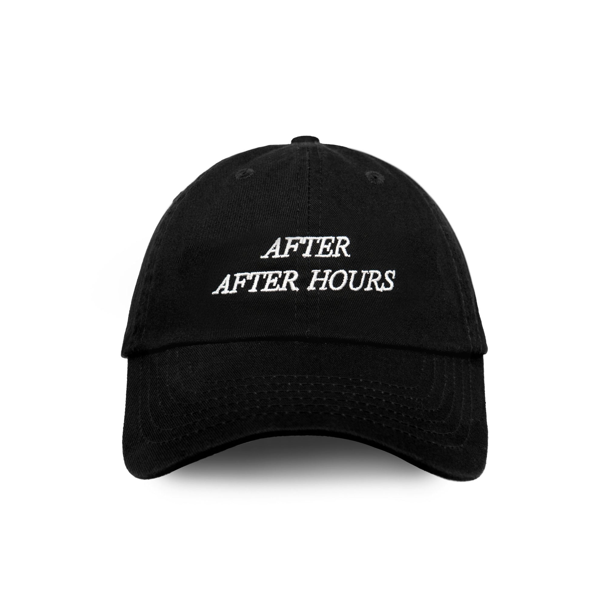 After After Hours embroidered baseball cap by HO HO COCO