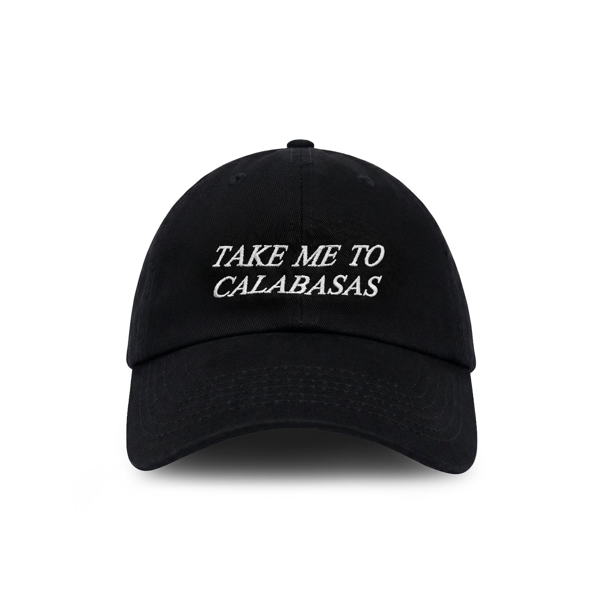 Take Me to Calabasas embroidered baseball cap by HO HO COCO