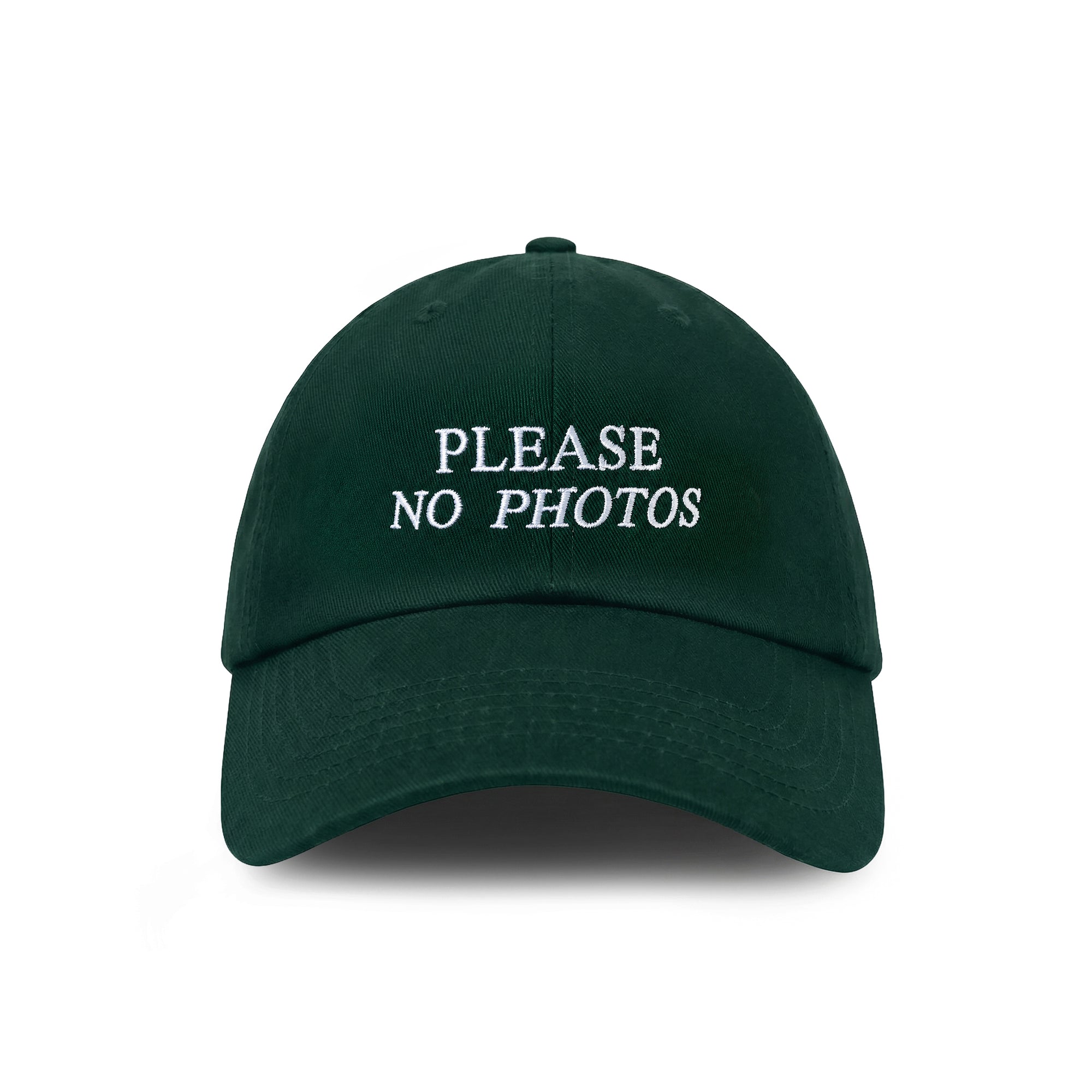 PLEASE NO PHOTOS CAP