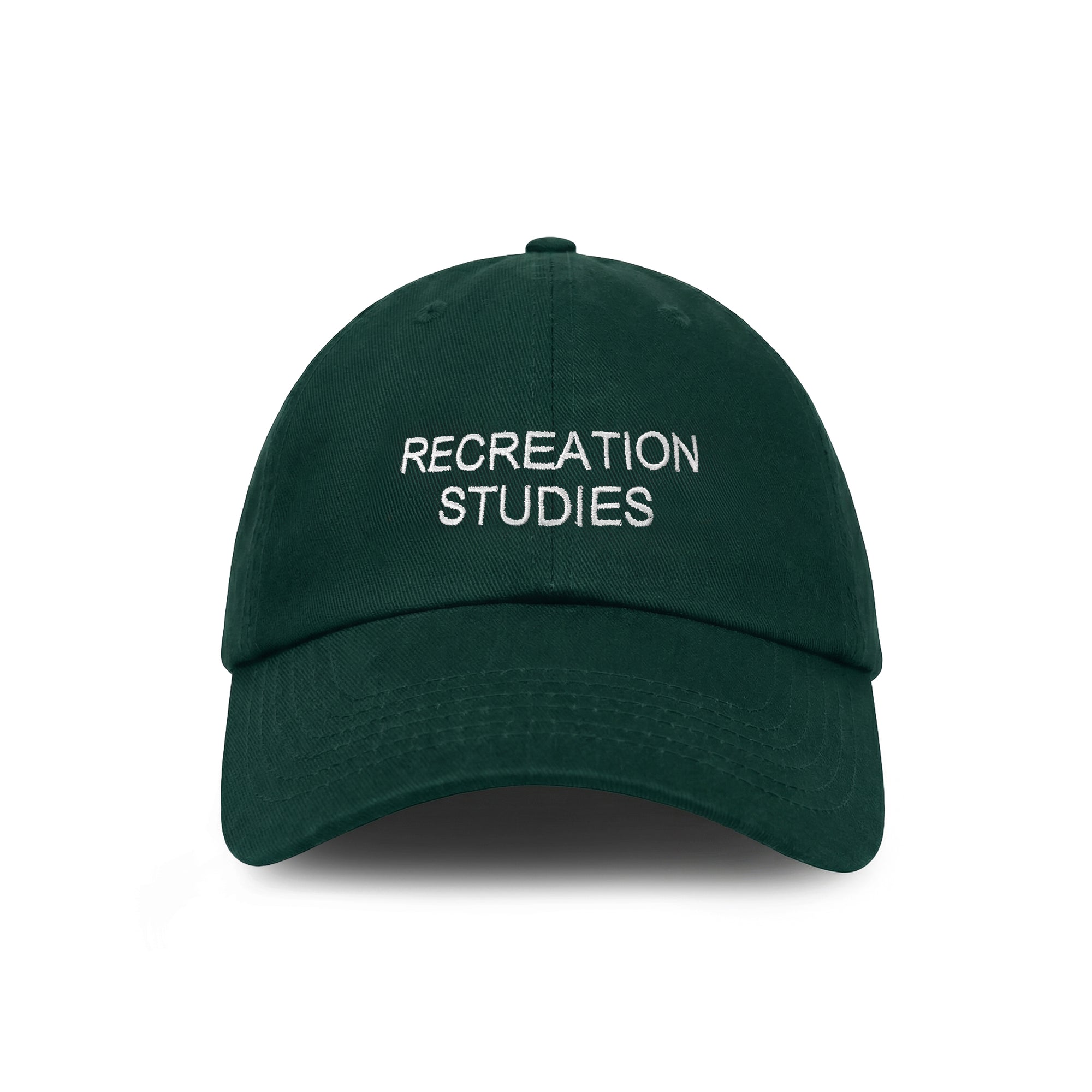 Recreation Studies embroidered baseball cap by HO HO COCO
