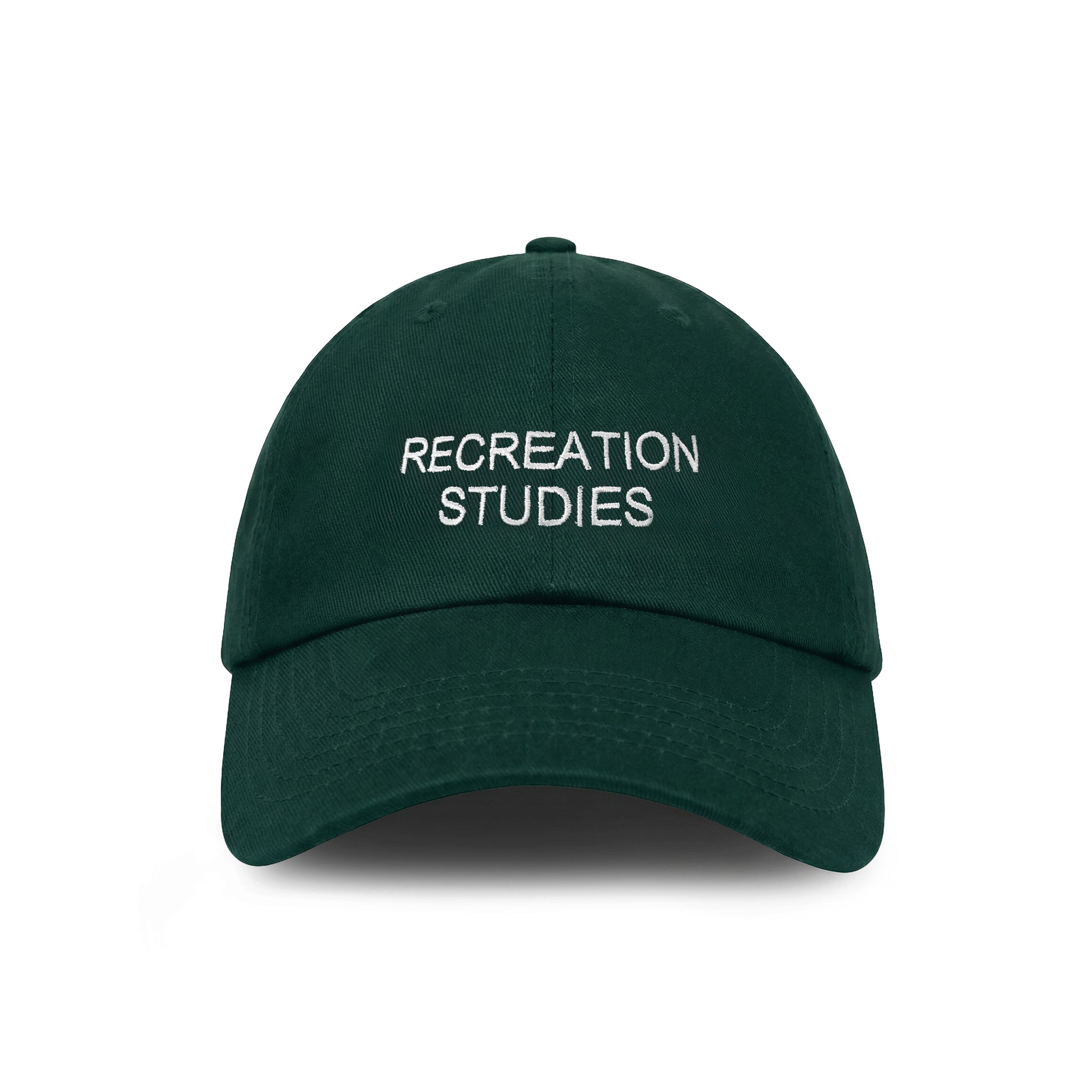Recreation Studies embroidered baseball cap by HO HO COCO