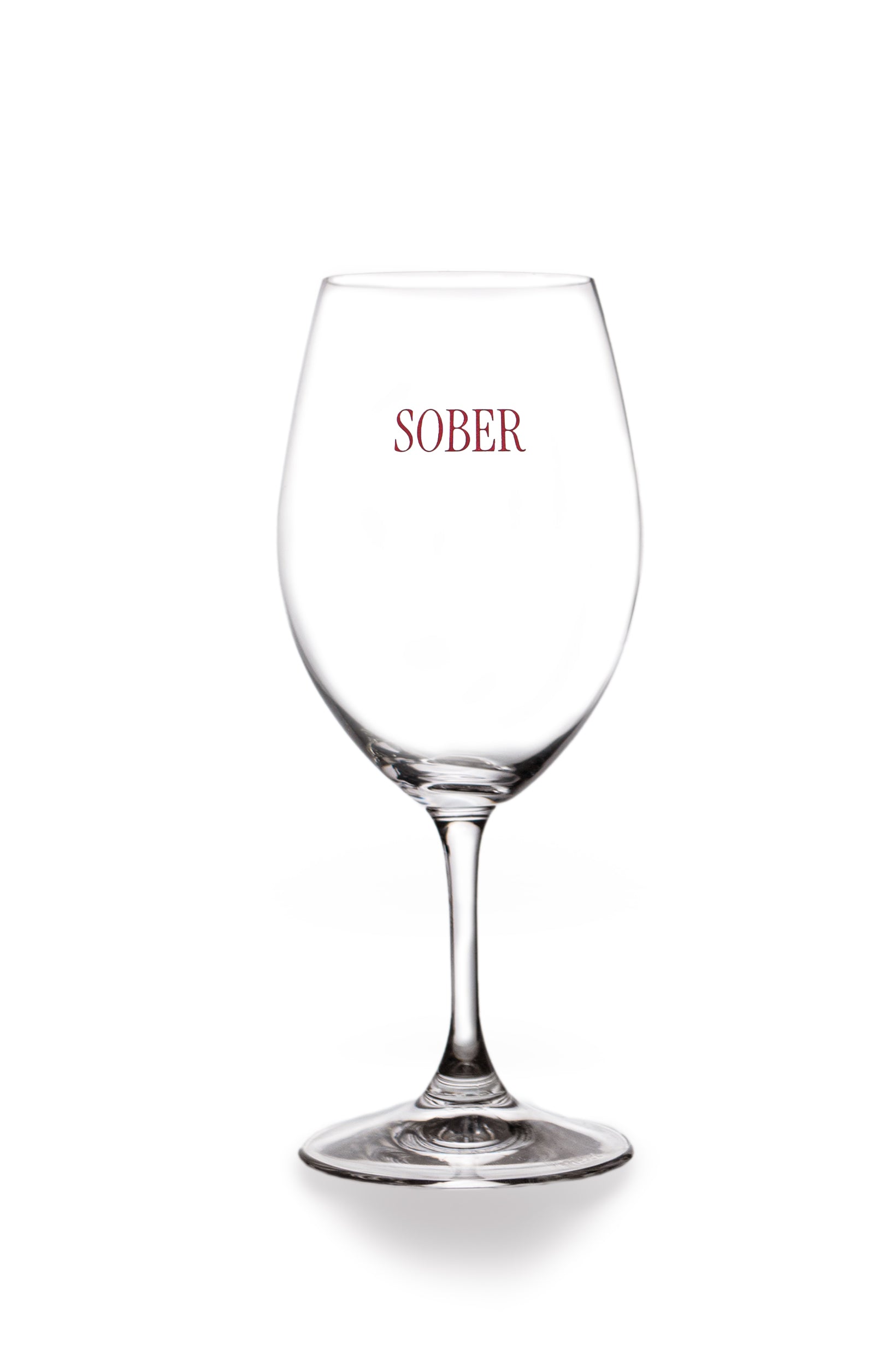 Sober Wine Glass