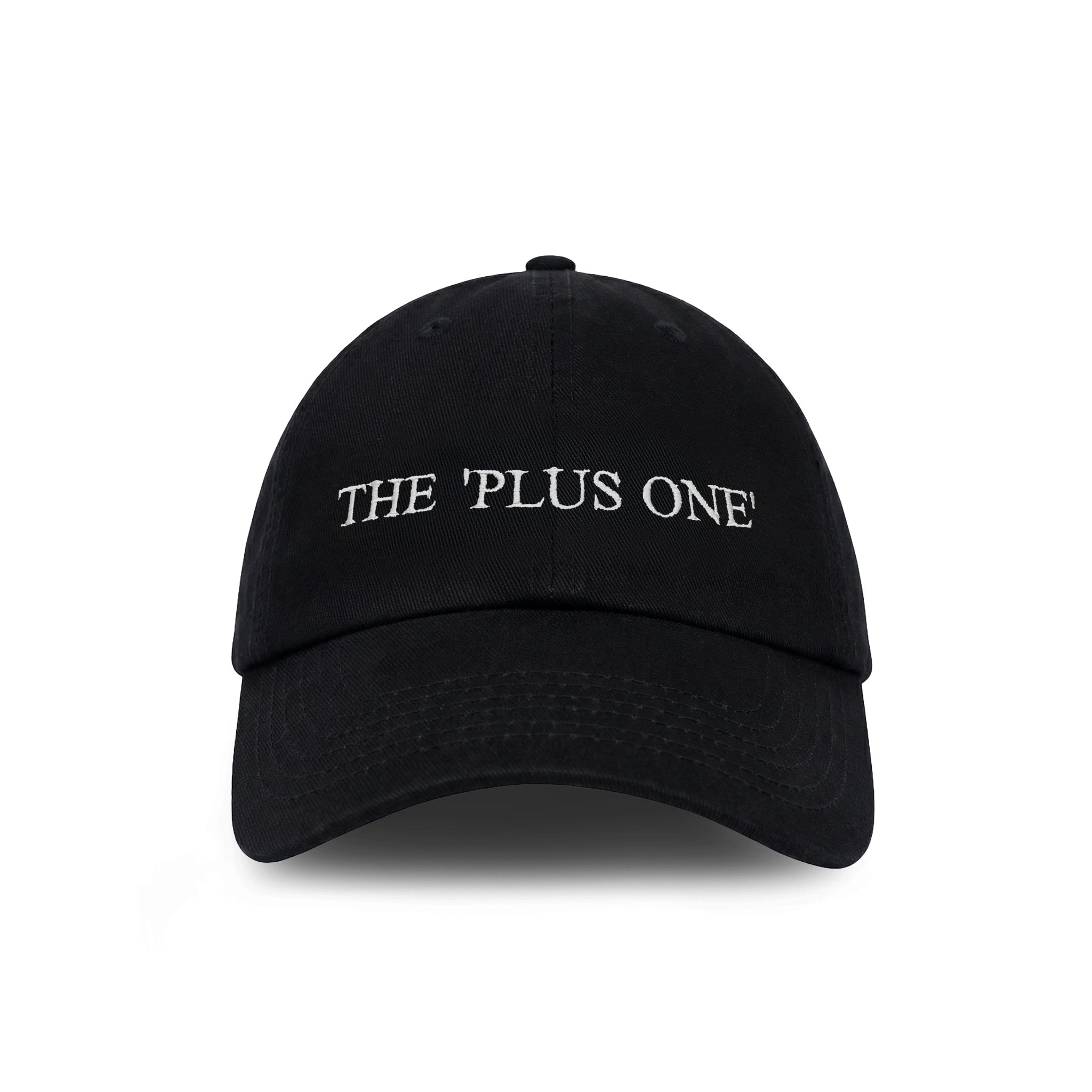 The Plus One embroidered baseball cap by HO HO COCO
