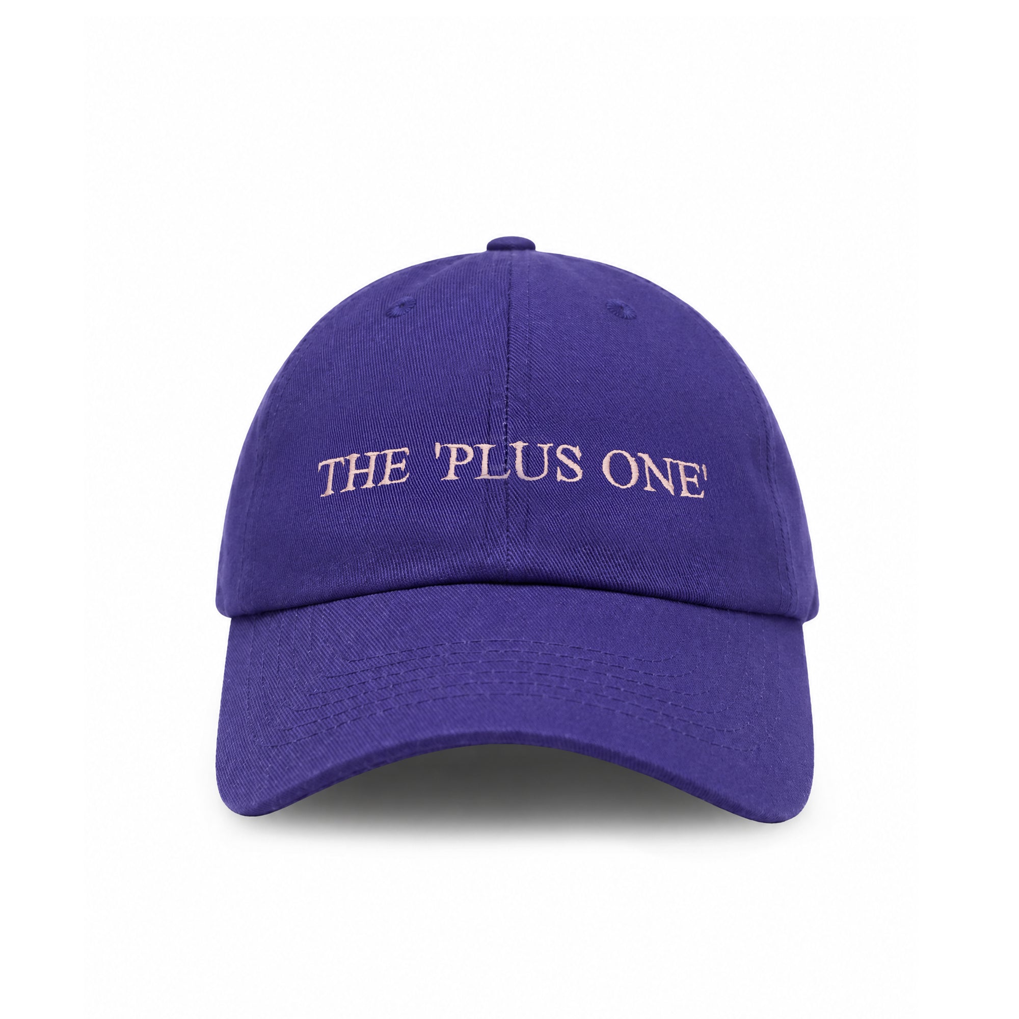 The Plus One embroidered baseball cap by HO HO COCO