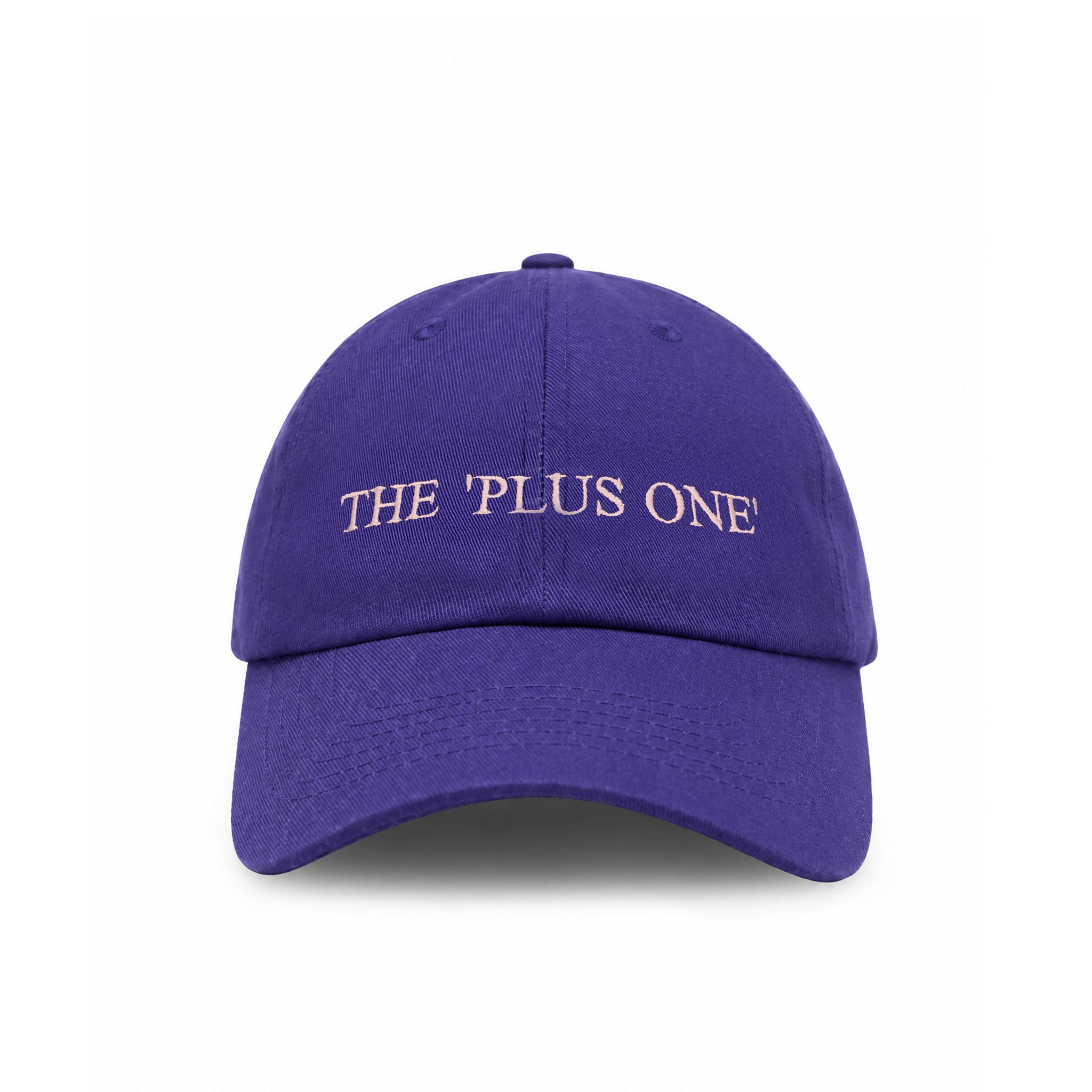 The Plus One embroidered baseball cap by HO HO COCO