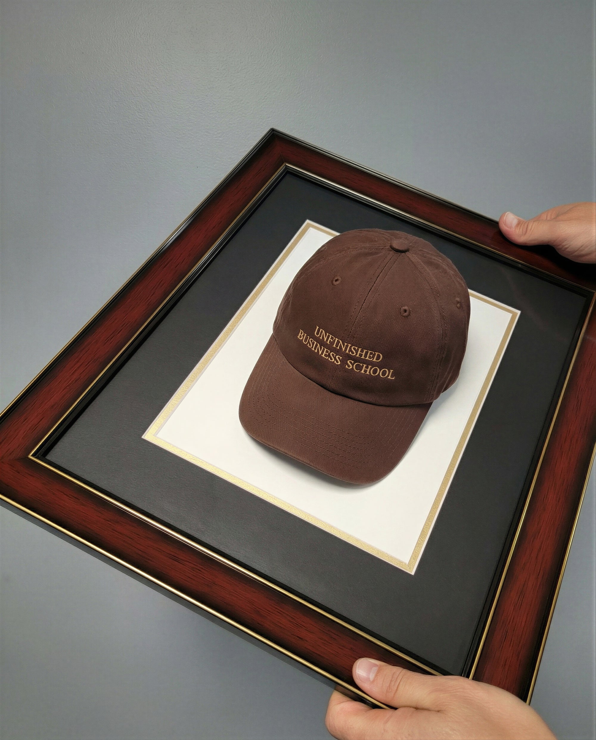UNFINISHED BUSINESS SCHOOL CAP