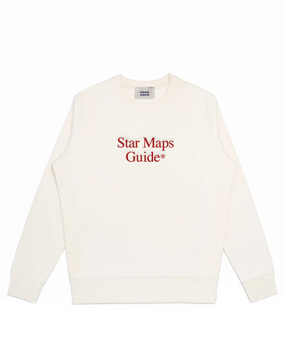 STAR MAPS GUIDE* SWEATSHIRT